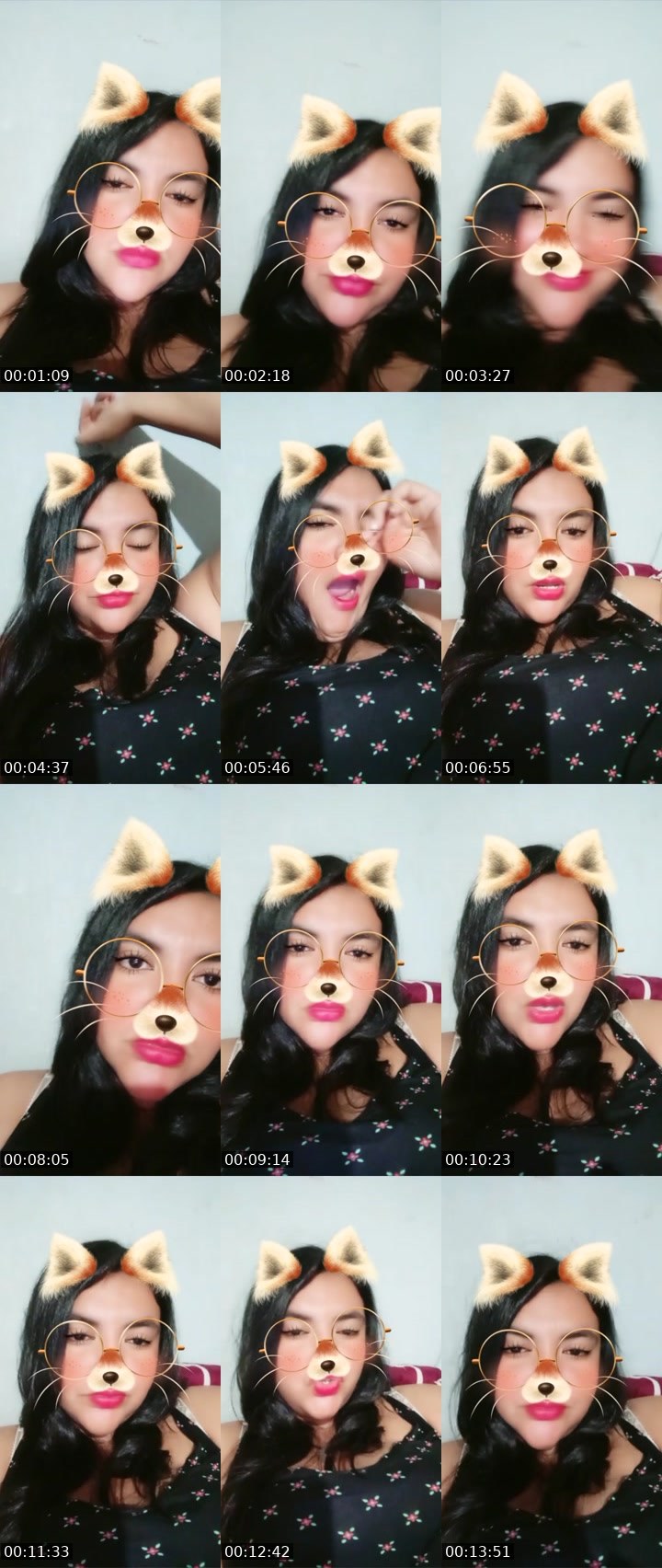 Contact-sheet preview of 🔆AngieB😼🥑's Liveme recording