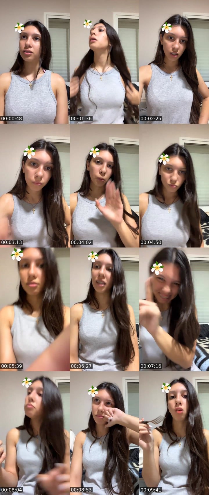 Contact-sheet preview of Lolalore001's Liveme recording