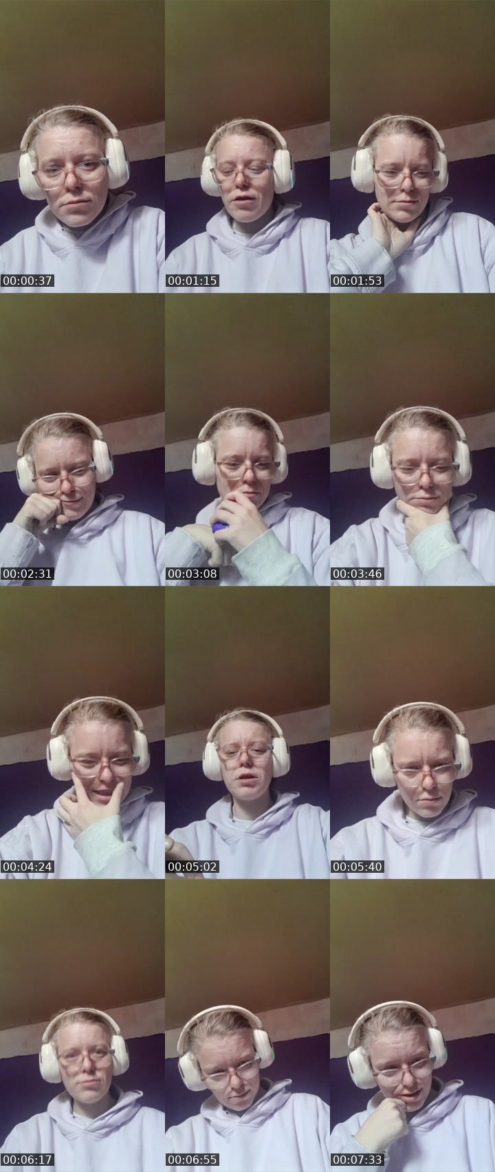 Contact-sheet preview of Chlolo❤️❤️❤️'s Liveme recording