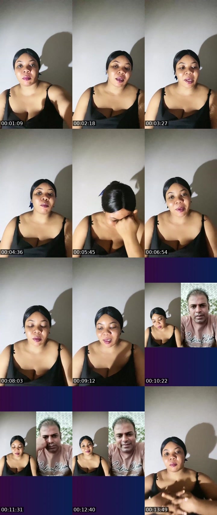 Contact-sheet preview of 🅰️my Lilly🍭🇹🇹🥛's Liveme recording