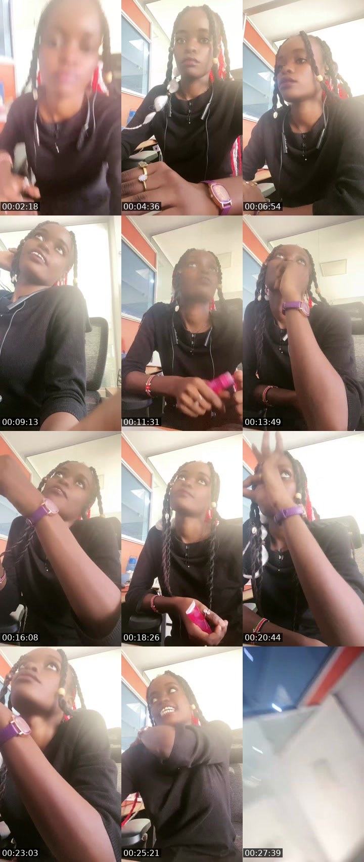 Contact-sheet preview of ✨ Tae 🎀💎's Liveme recording