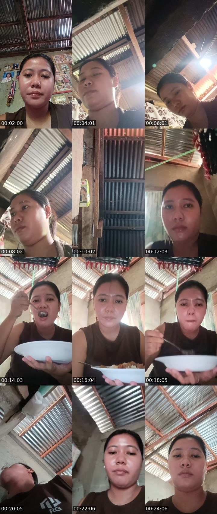Contact-sheet preview of 🦅Lanieeeee🔷's Liveme recording