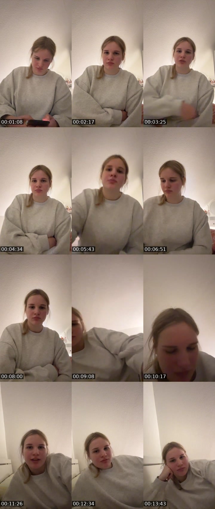 Contact-sheet preview of 𝓁𝒾𝓋𝒾𝒶's Liveme recording