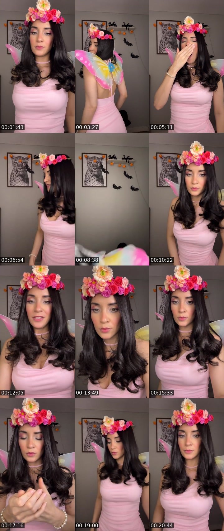 Contact-sheet preview of 🫧Mandy🐆's Liveme recording
