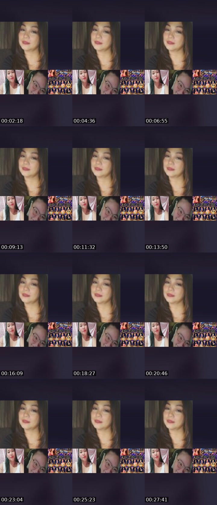 Contact-sheet preview of 👸♉Erica 🦋's Liveme recording
