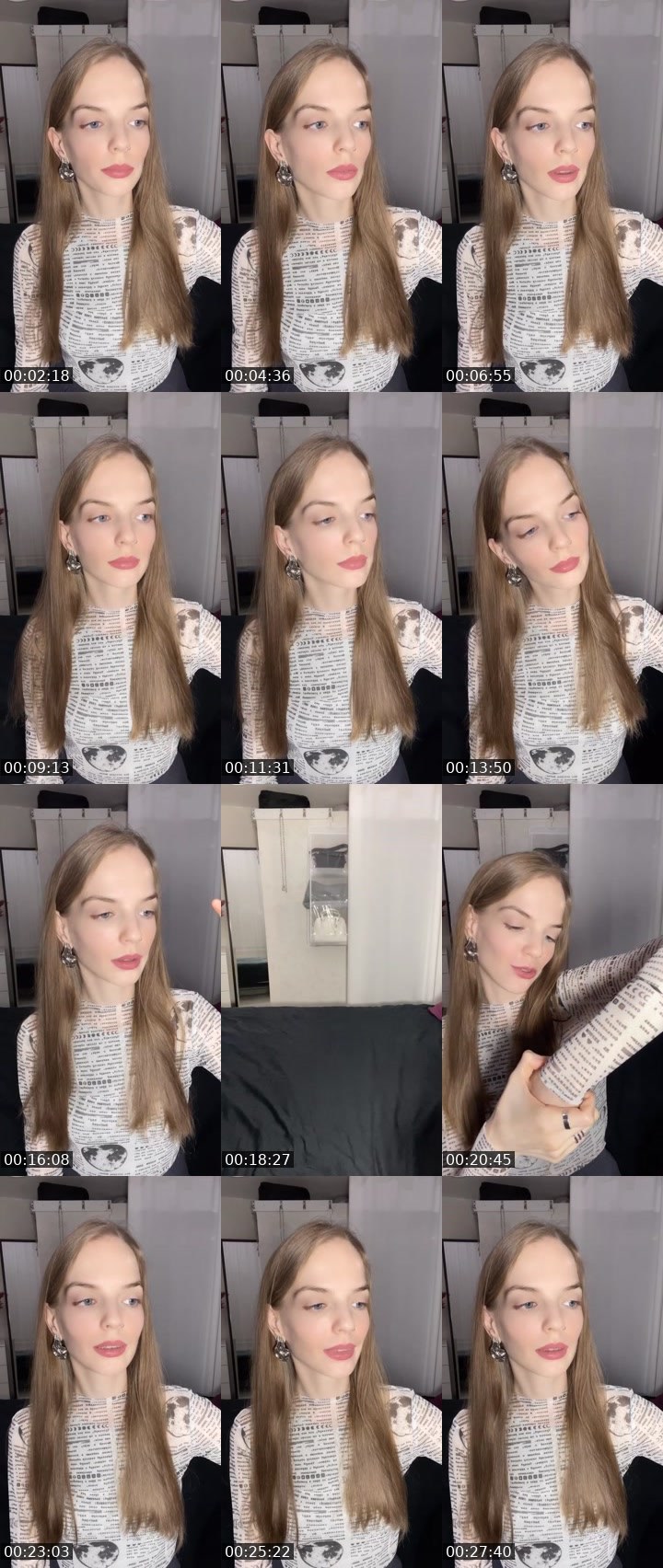 Contact-sheet preview of 𝙾𝚑 ོ☁️𝙹𝚞𝚕𝚜 ོ's Liveme recording