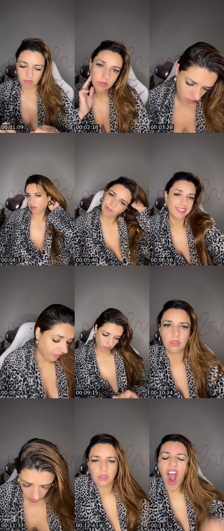 Contact-sheet preview of Line Ribeiro 😎's Liveme recording