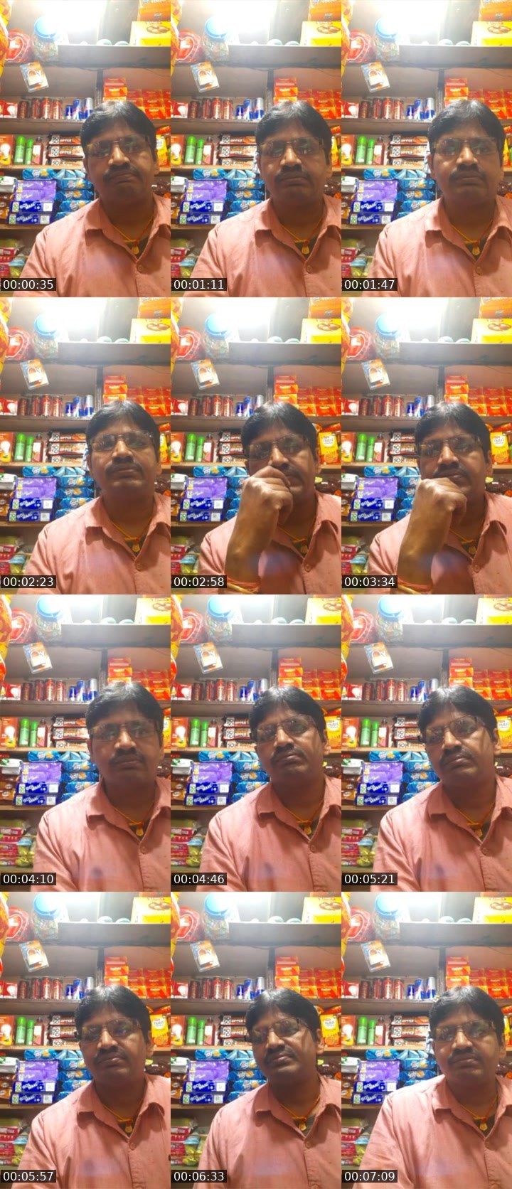 Contact-sheet preview of :.🥀D.)SHARMA's Liveme recording