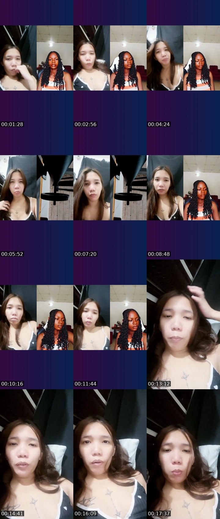 Contact-sheet preview of kzkyl's Liveme recording