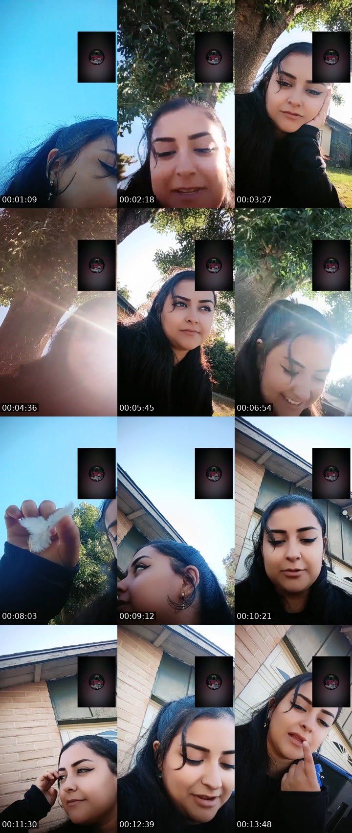 Contact-sheet preview of spoiled_rose💝's Liveme recording