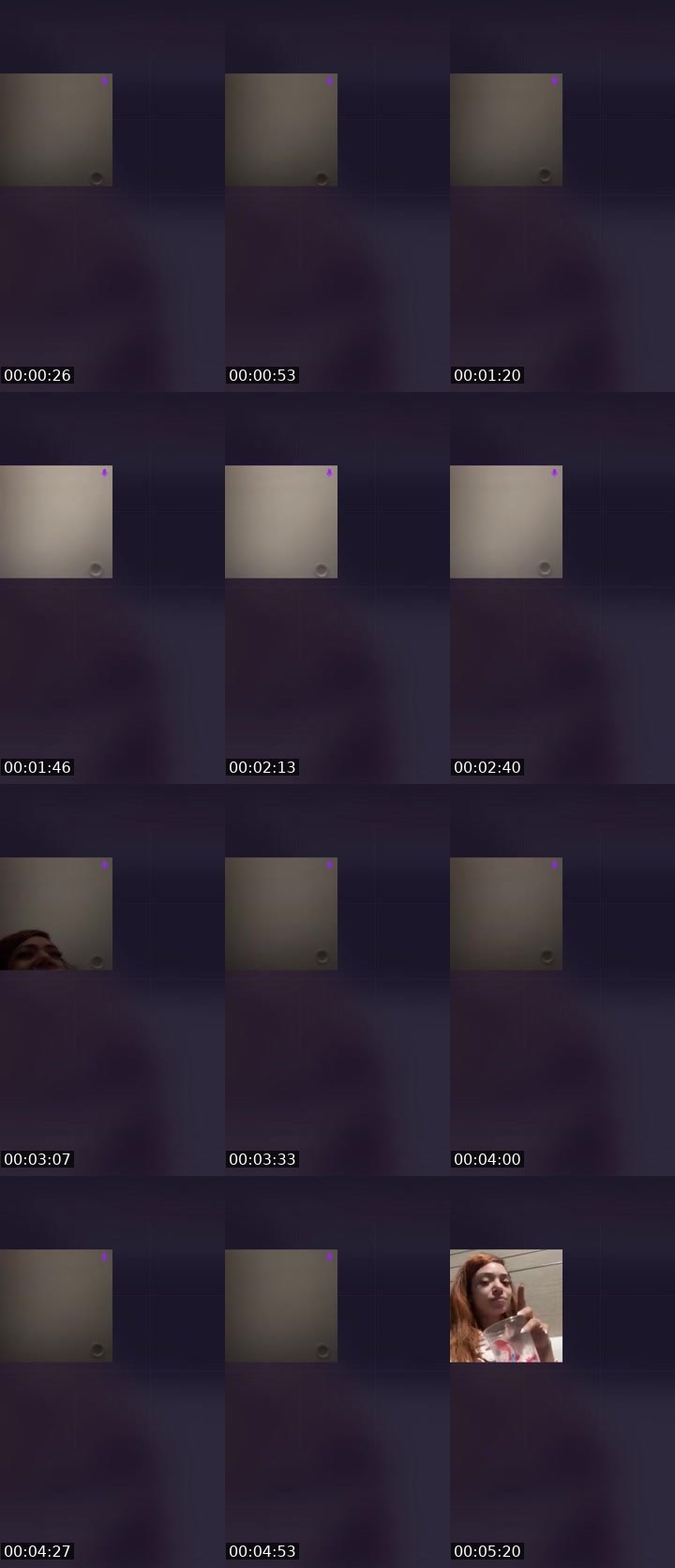 Contact-sheet preview of Gypsyuncensored's Liveme recording