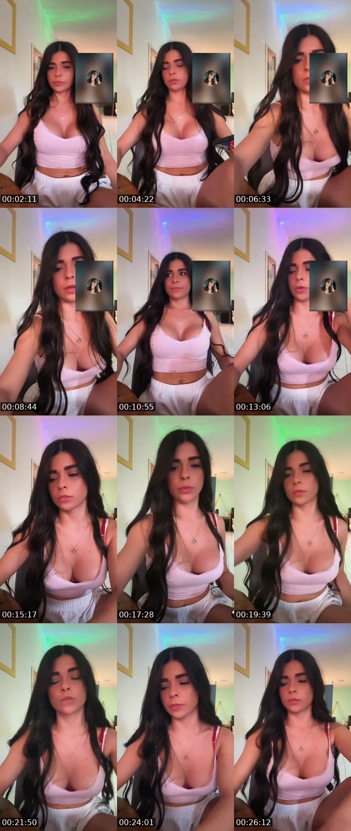 Contact-sheet preview of 🌙✨Itsevellyn✨🌙's Liveme recording