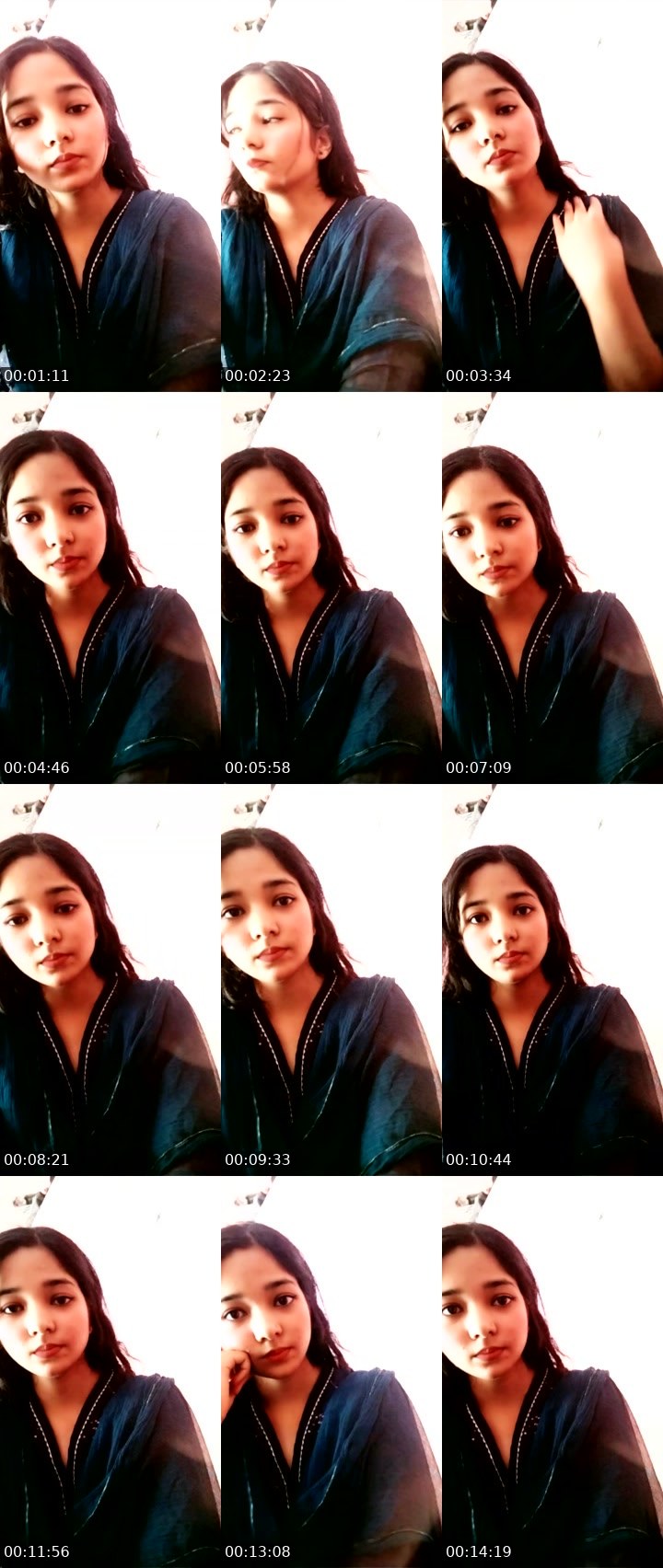 Contact-sheet preview of Mehwish _'s Liveme recording