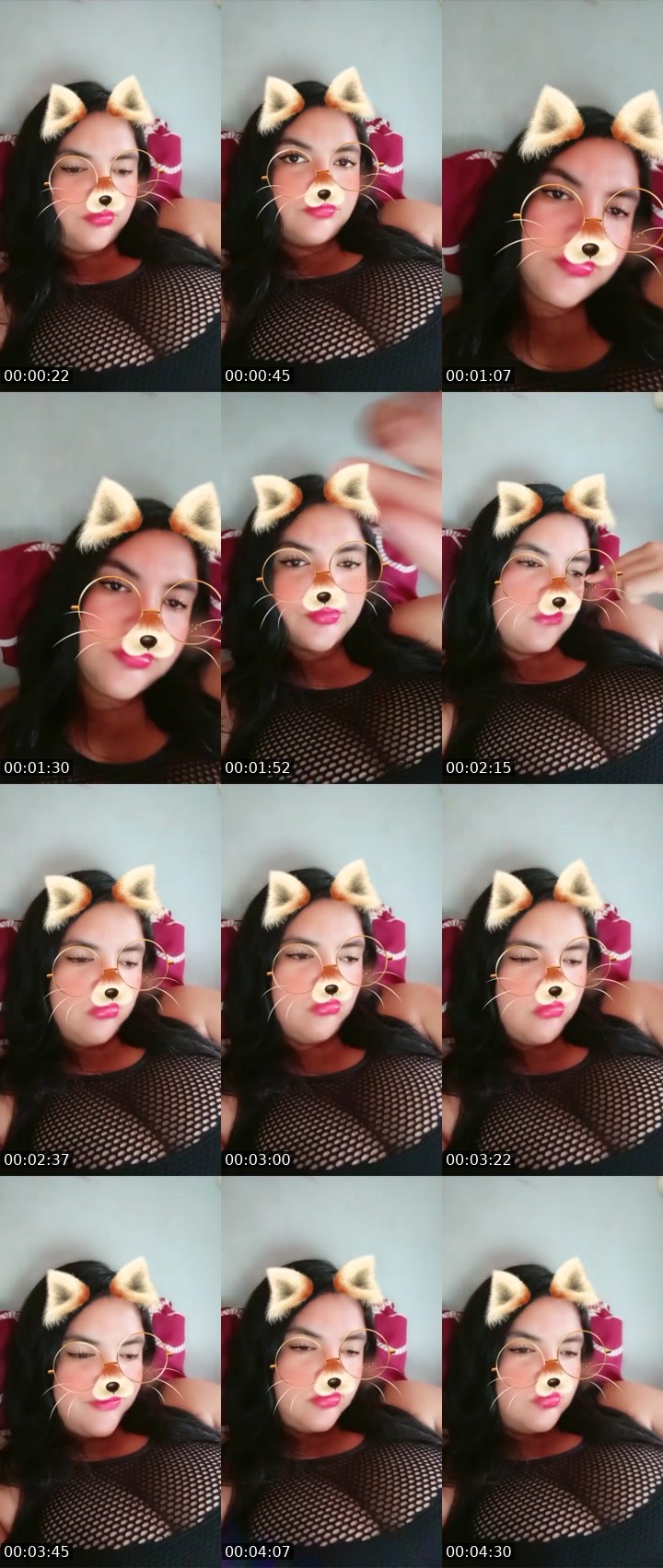 Contact-sheet preview of 🔆AngieB😼🥑's Liveme recording