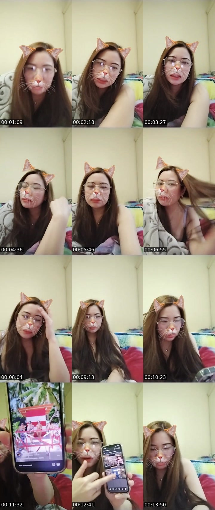 Contact-sheet preview of 🥨 Jam🍓🫐's Liveme recording