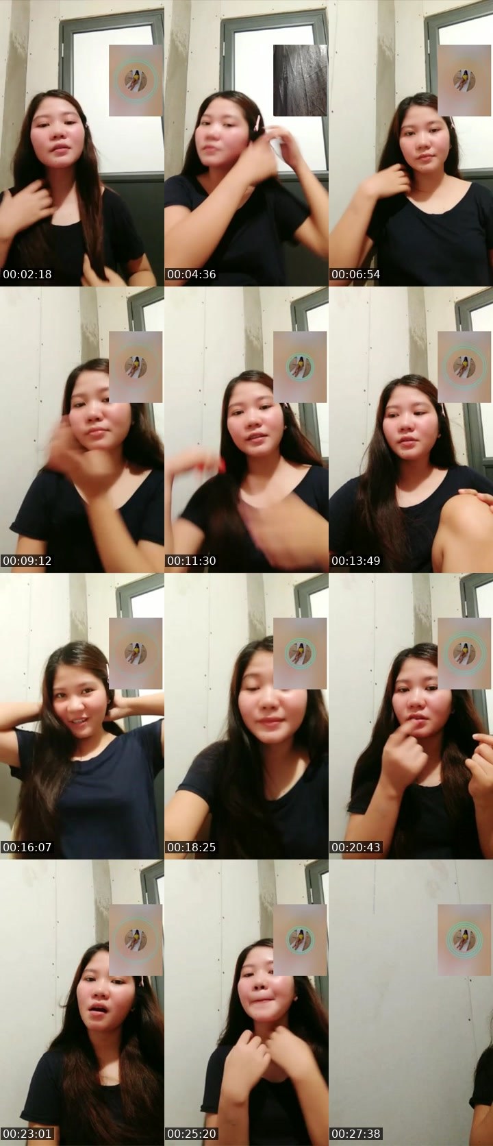 Contact-sheet preview of TA⃟🪽ashie's Liveme recording