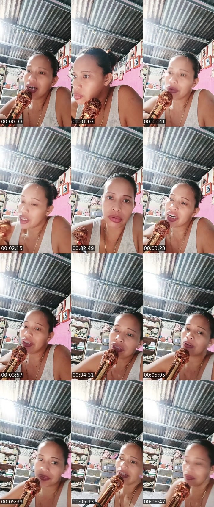 Contact-sheet preview of 🐺sassy 💘's Liveme recording