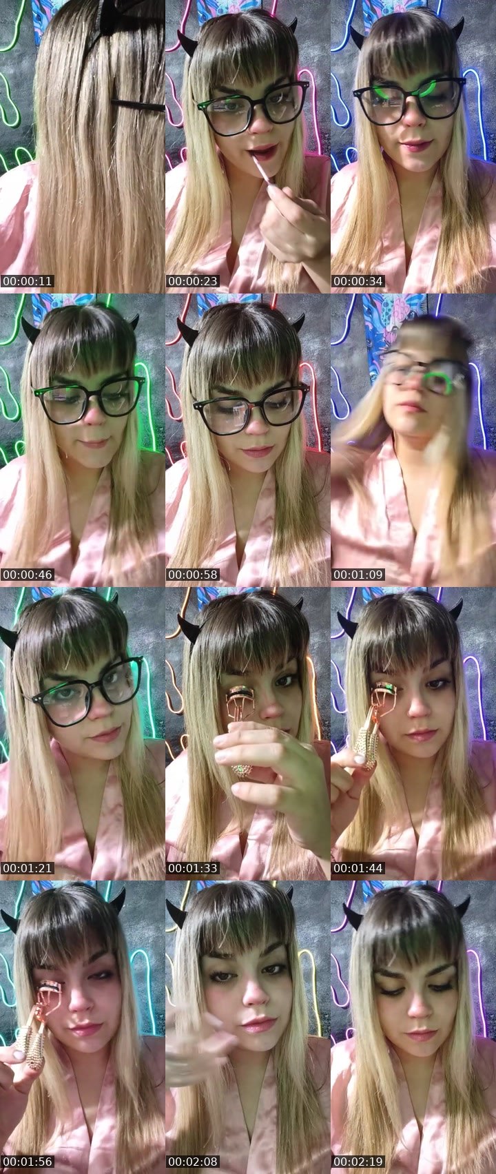 Contact-sheet preview of ꪑꪮꪮꪀ🫧⃝𖤐's Liveme recording