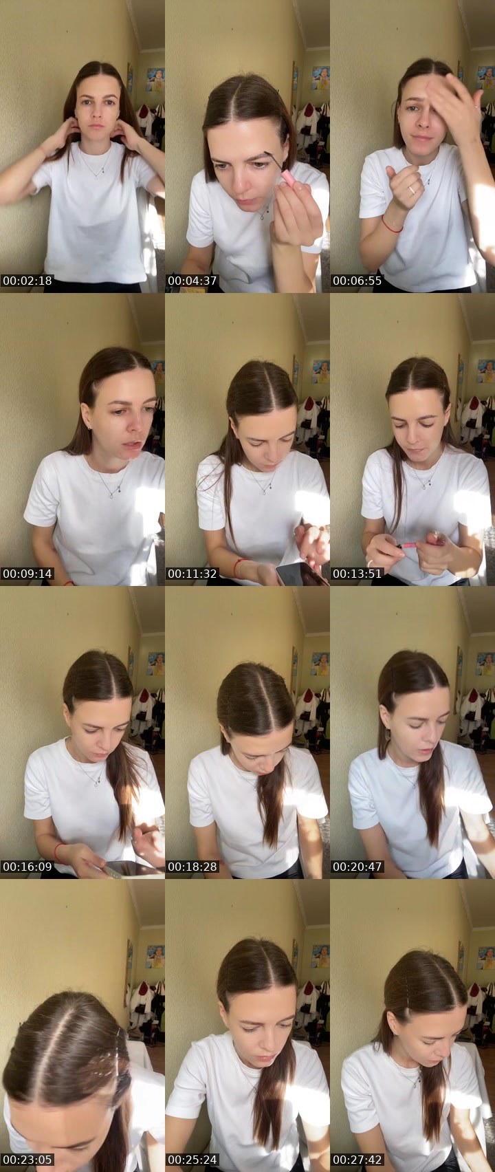 Contact-sheet preview of 28 k🥹𝒪𝓁𝓎𝒶💫❤️'s Liveme recording