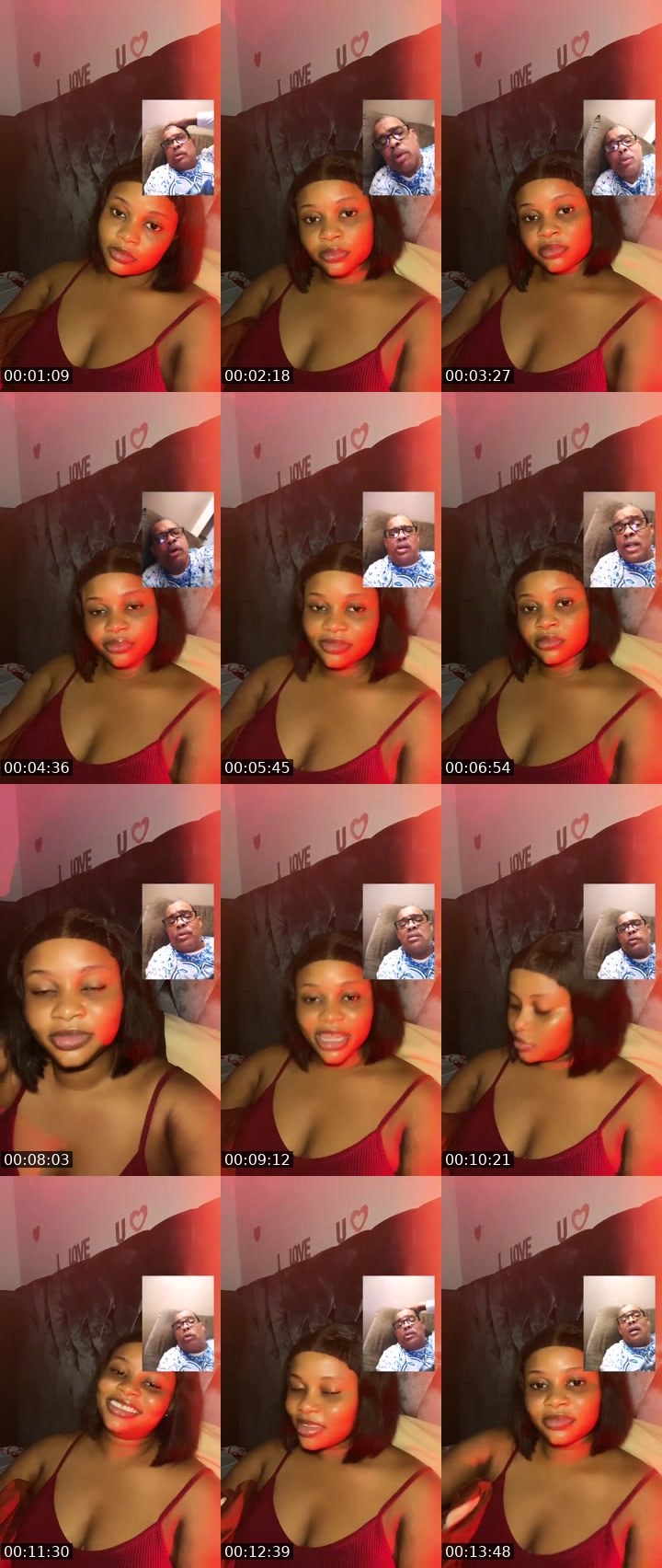 Contact-sheet preview of 🏦SwtBella✊🏾🍭💜☻'s Liveme recording