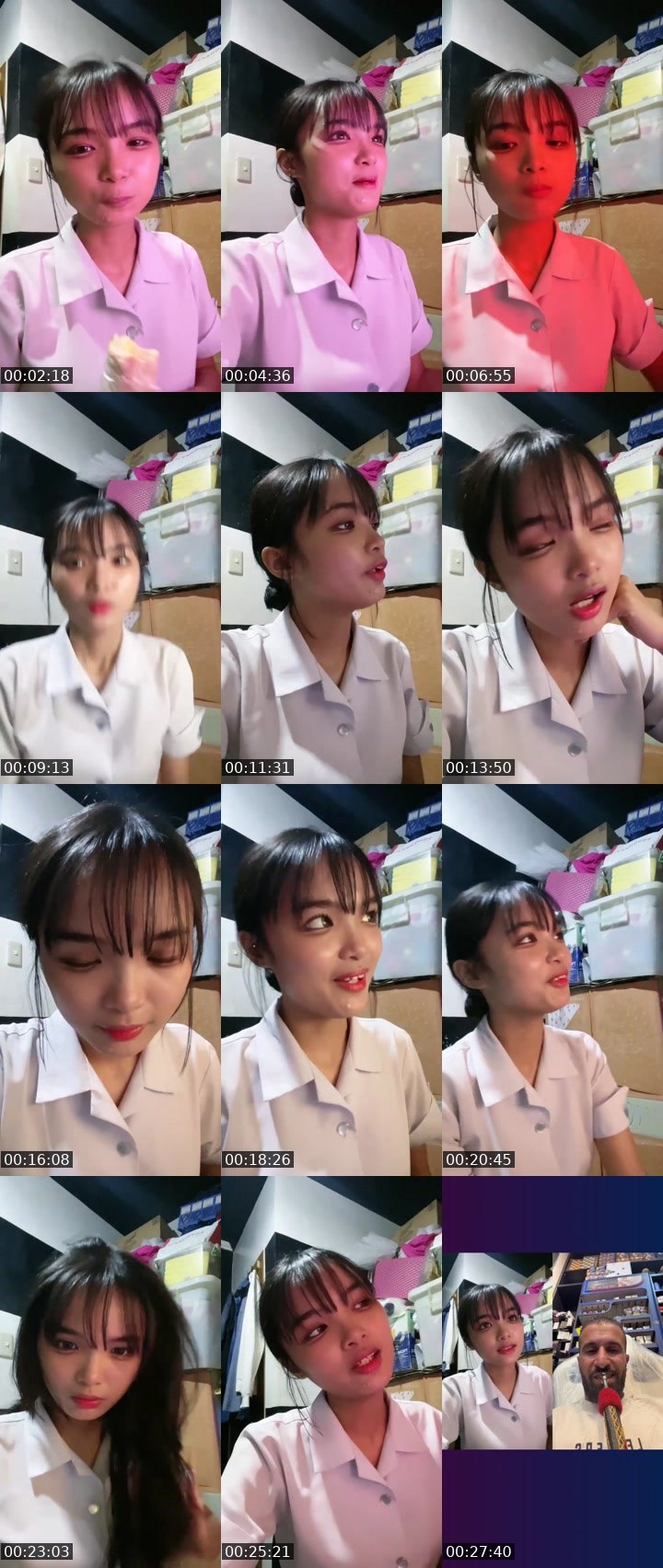 Contact-sheet preview of 👸SoJu🫧's Liveme recording