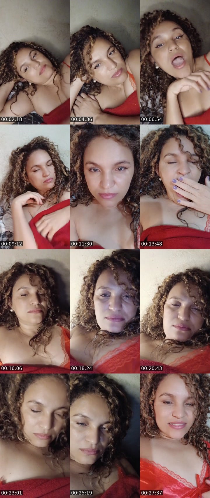 Contact-sheet preview of kamylla 🫦🔥's Liveme recording
