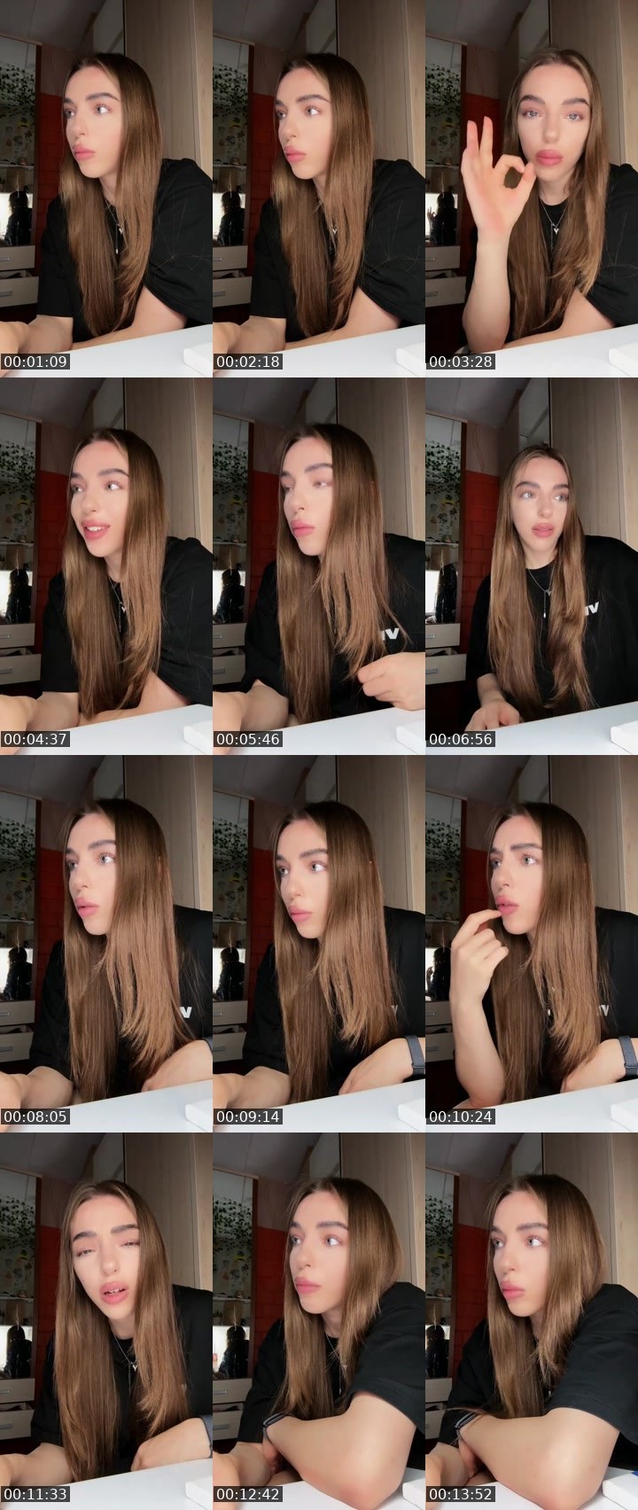 Contact-sheet preview of vıksss⋆🃏's Liveme recording