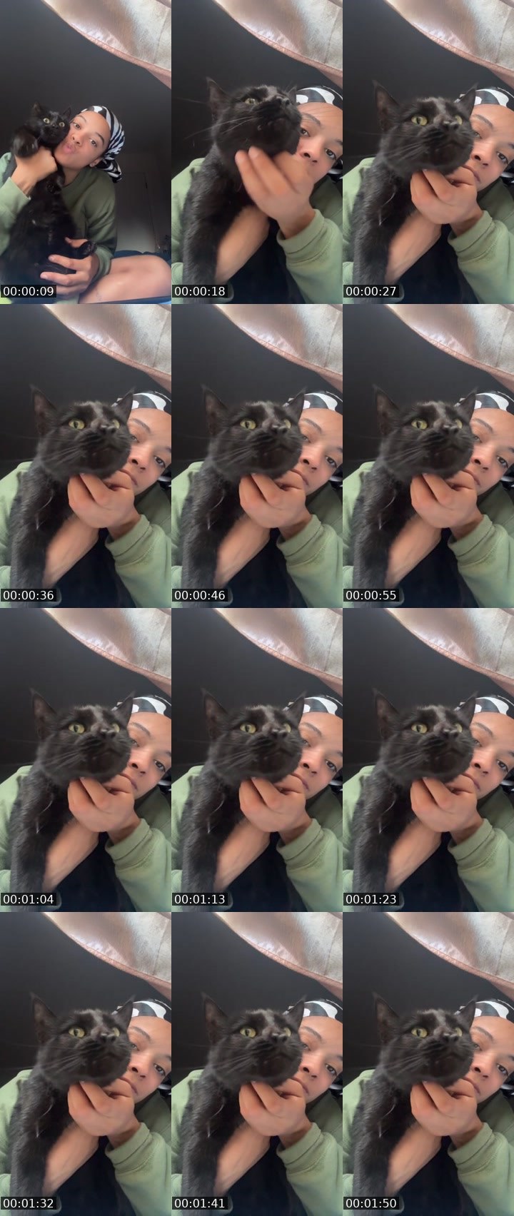Contact-sheet preview of Blameobject's Liveme recording