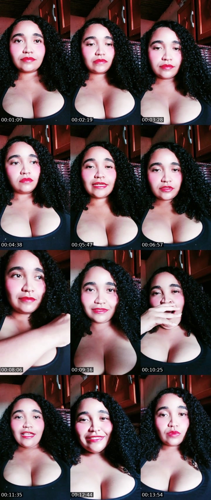Contact-sheet preview of DarkQueen👑's Liveme recording