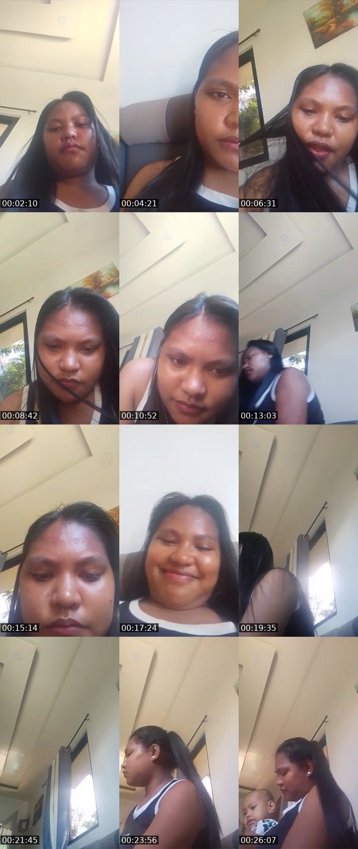 Contact-sheet preview of dizay 🐉's Liveme recording