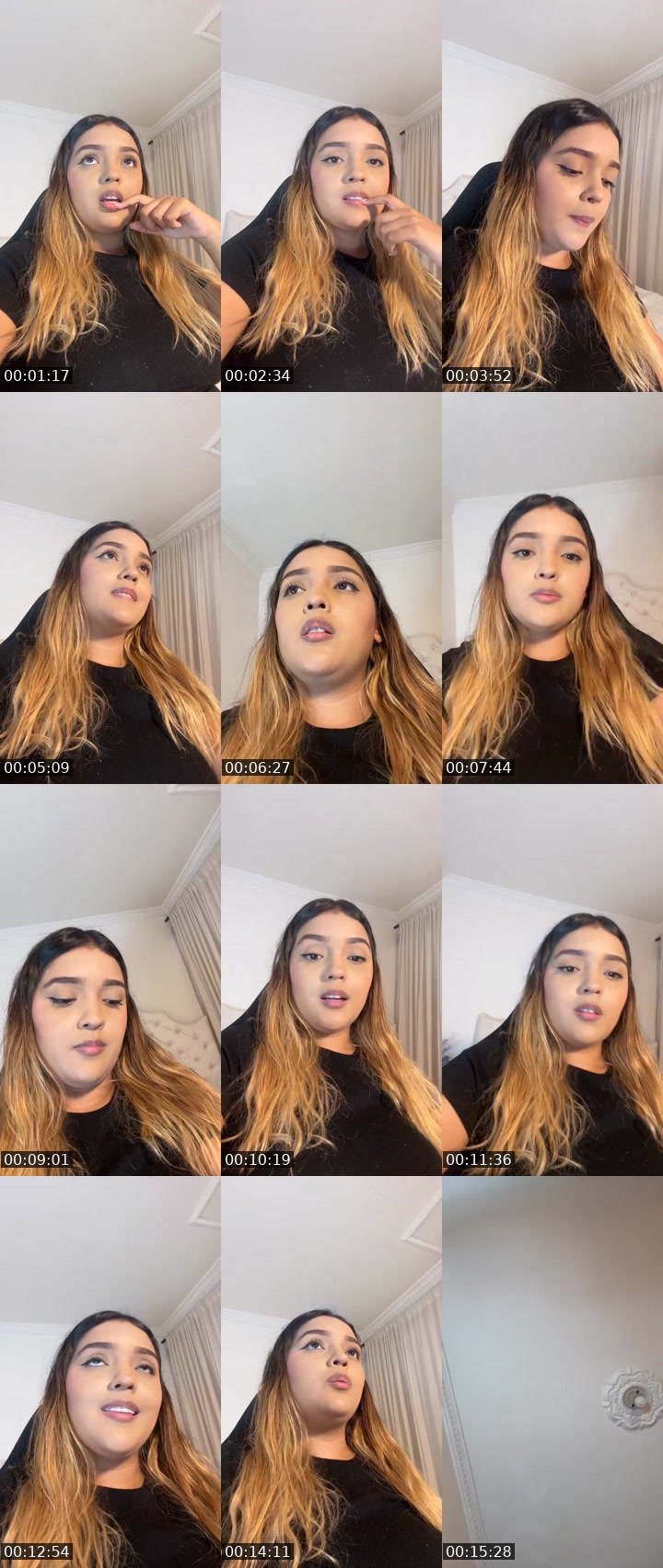 Contact-sheet preview of ✨Maarah🧚‍♀️'s Liveme recording
