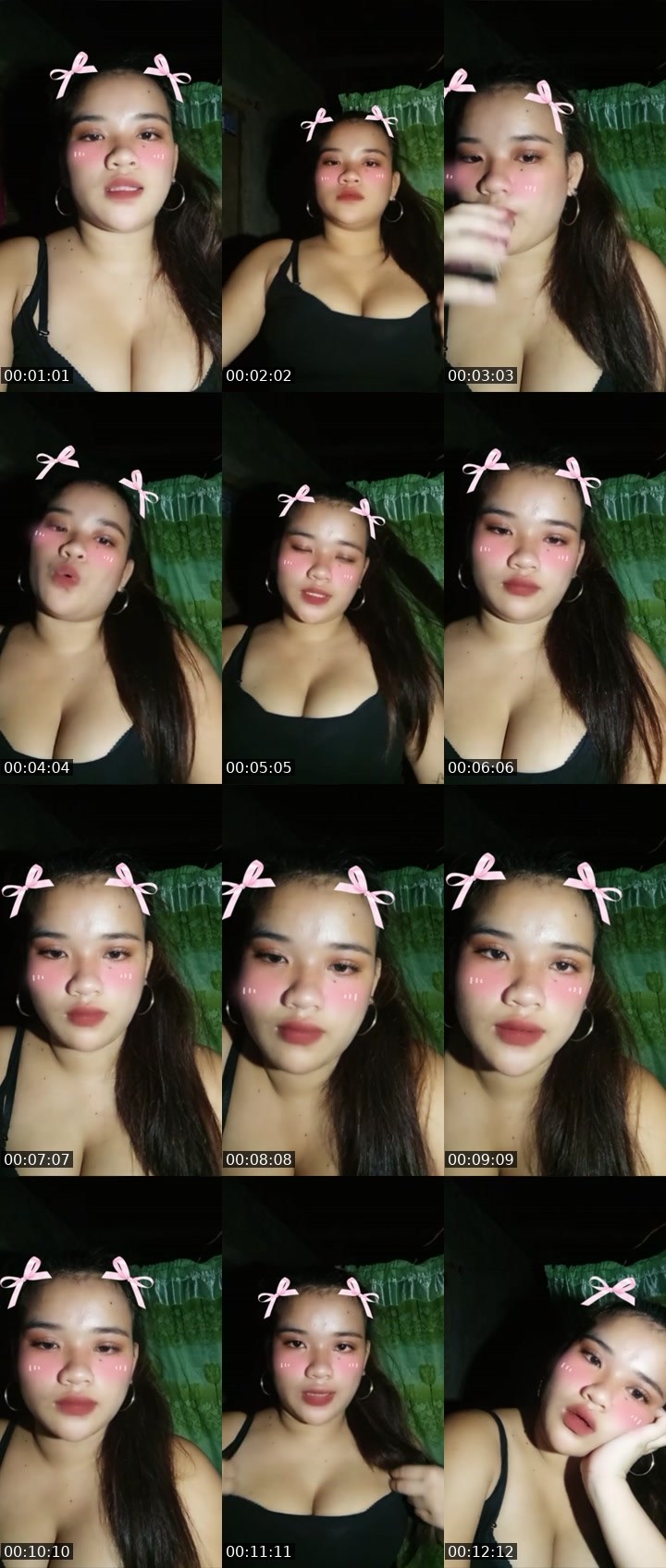 Contact-sheet preview of 👸xybia🧙‍NP's Liveme recording