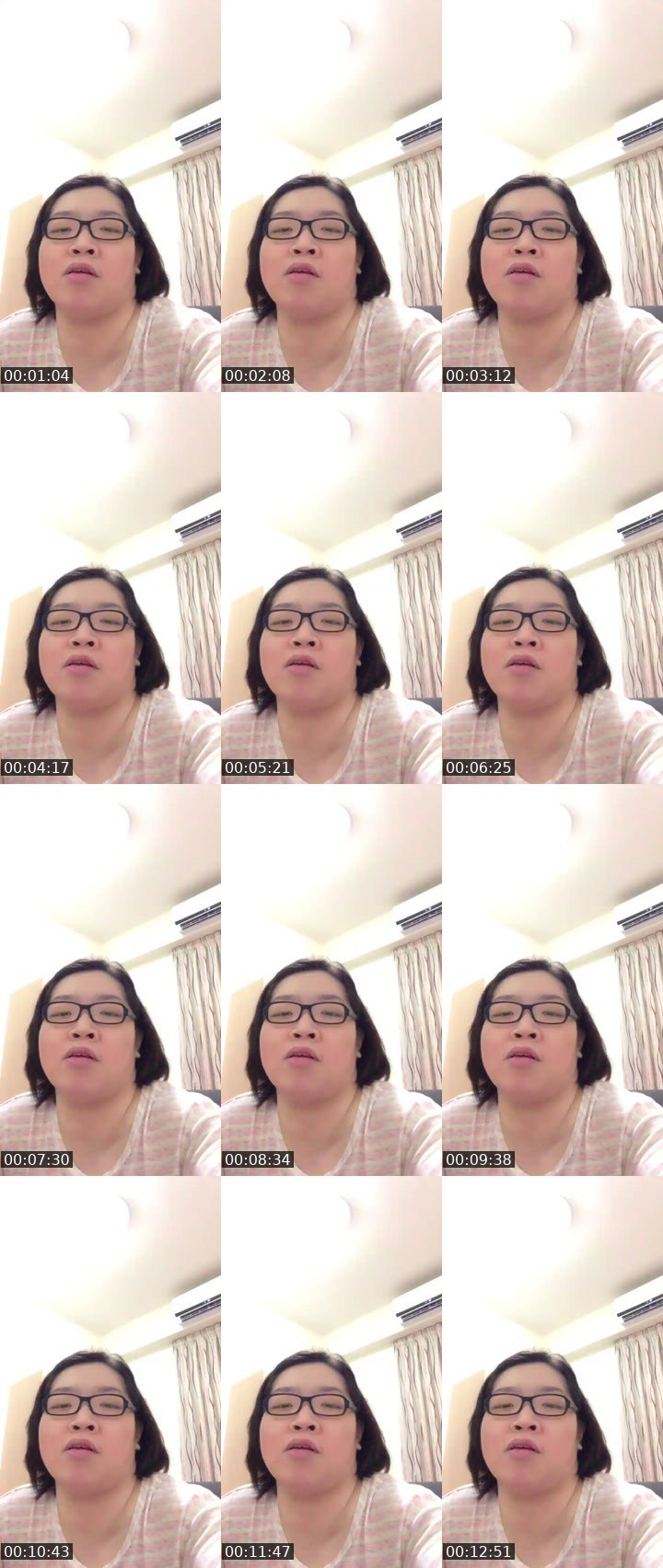 Contact-sheet preview of yummy-Sunny's Liveme recording