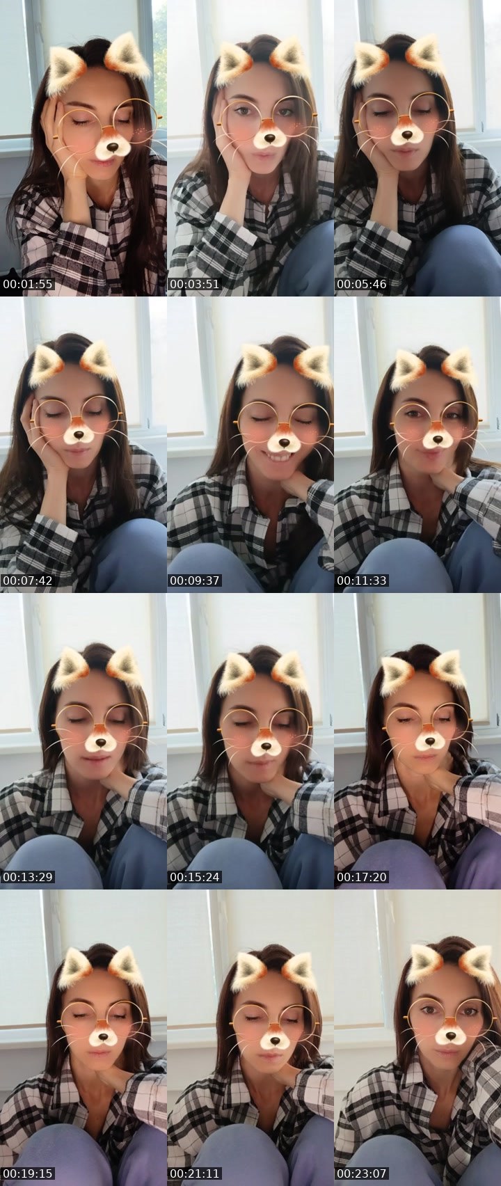 Contact-sheet preview of 25k💯Oly's Liveme recording