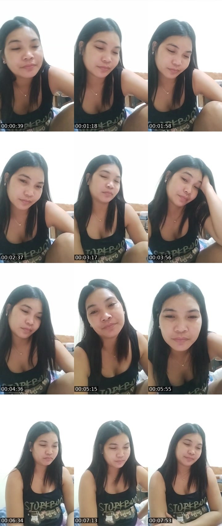 Contact-sheet preview of Elaine claire's Liveme recording