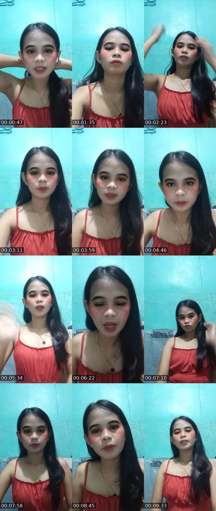 Contact-sheet preview of 🍃🫅Aira🌼's Liveme recording