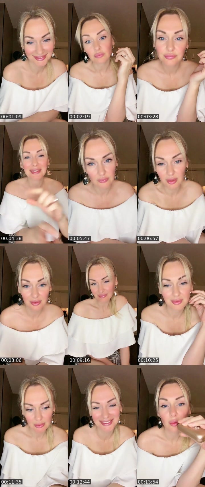 Contact-sheet preview of Kseniya💙💛's Liveme recording
