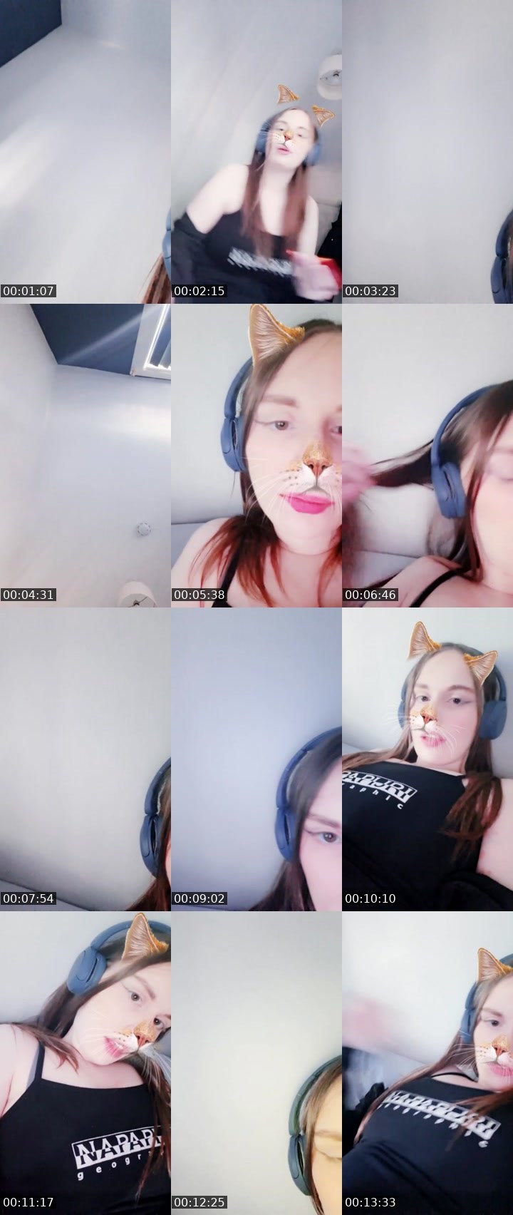Contact-sheet preview of Emily🫶🏻's Liveme recording