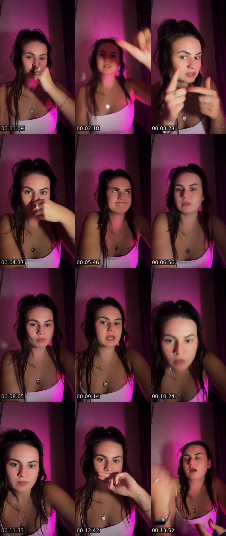 Contact-sheet preview of katie_belle 🌸's Liveme recording