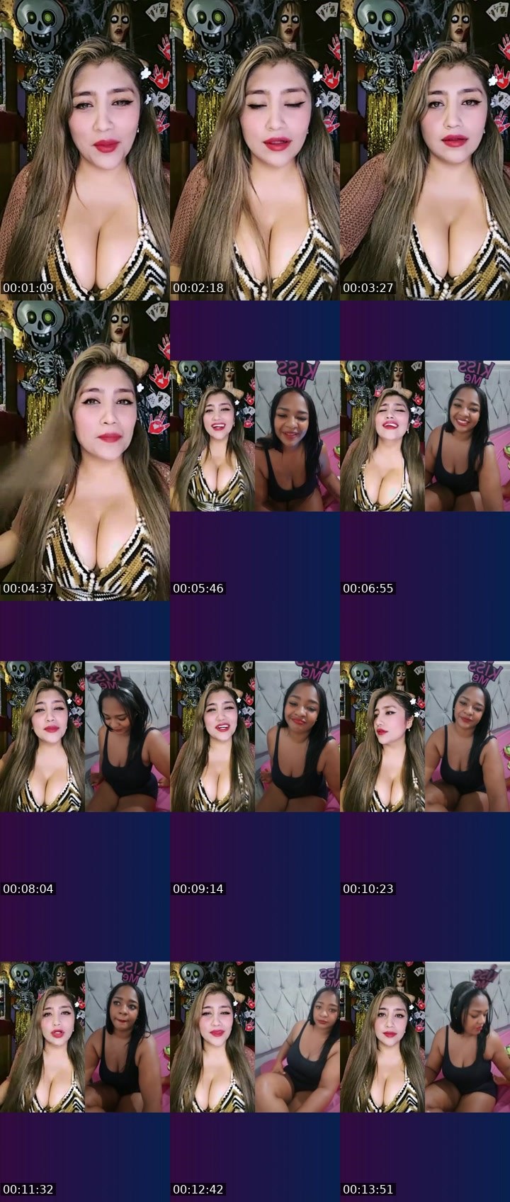 Contact-sheet preview of 🌐👻𝓓ulce🍒's Liveme recording