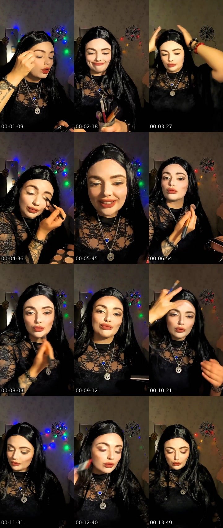 Contact-sheet preview of Yana Mikki🩷🪽's Liveme recording