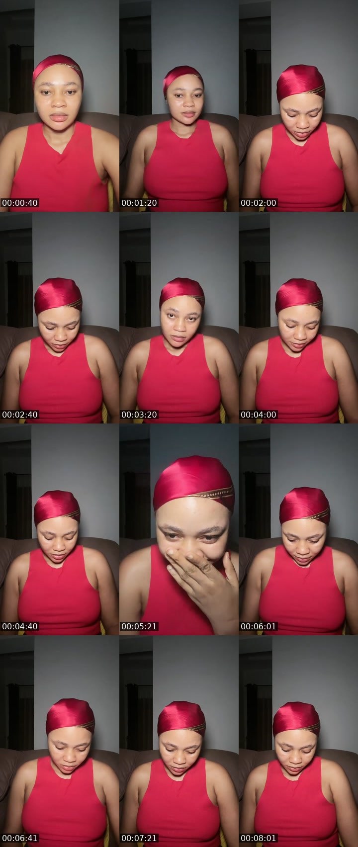 Contact-sheet preview of Bestgirl🤍's Liveme recording