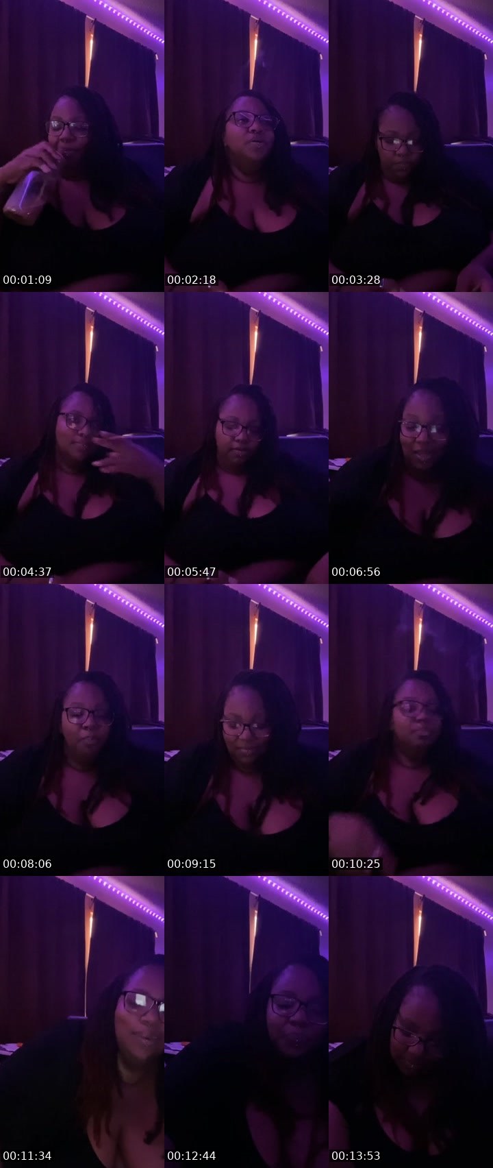 Contact-sheet preview of 🤡Ladii👑Royal🌹's Liveme recording