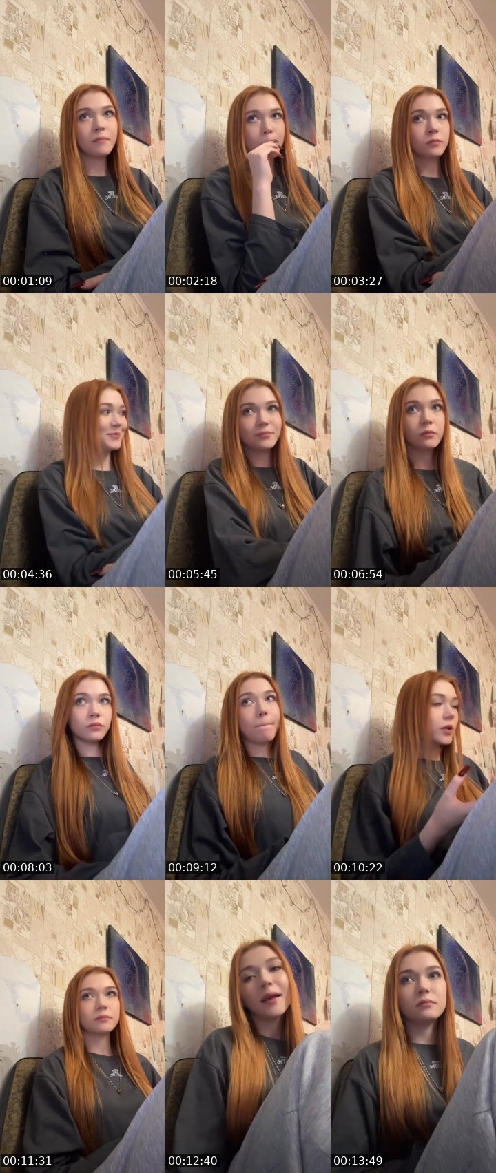 Contact-sheet preview of Elizabeth🪷's Liveme recording