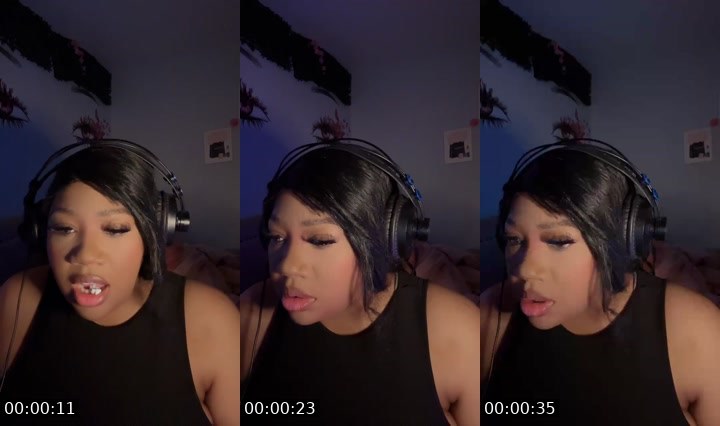 Contact-sheet preview of BeeBee🐝's Liveme recording
