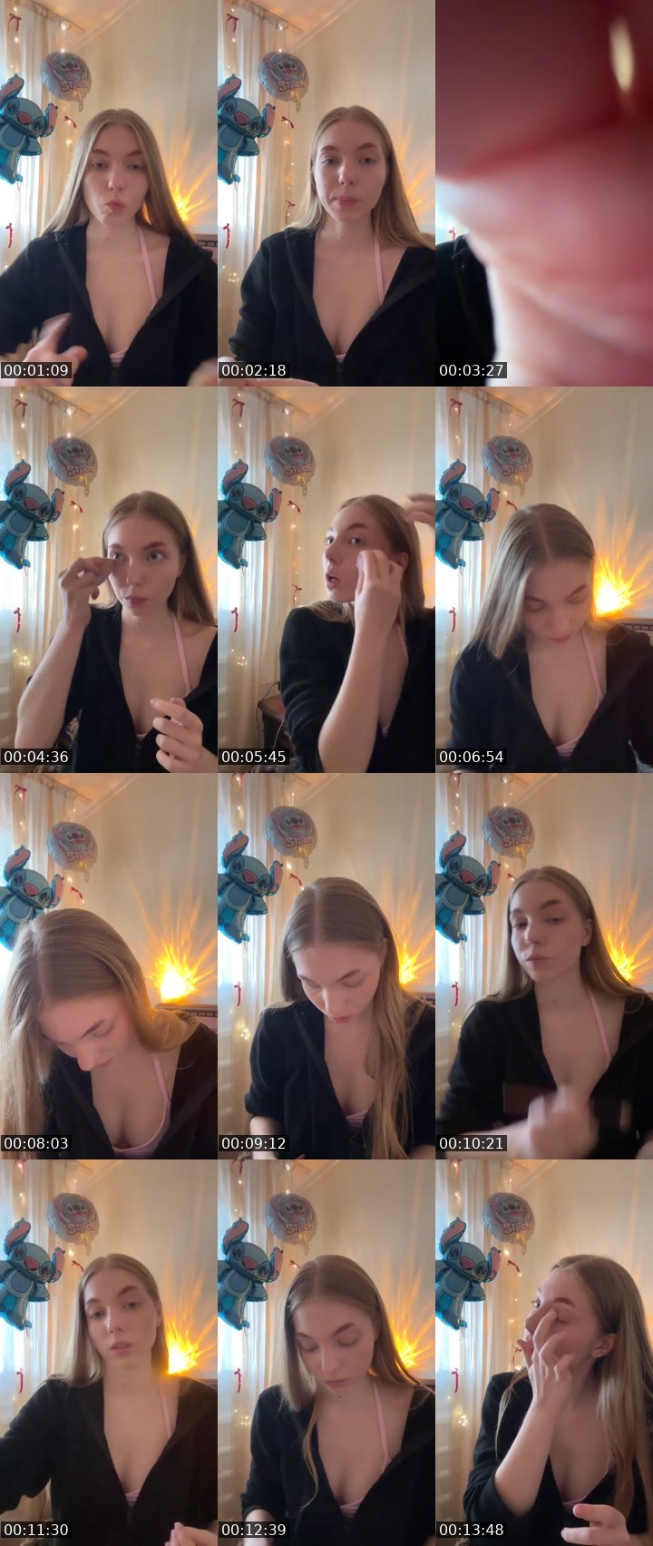 Contact-sheet preview of Kketttiii's Liveme recording