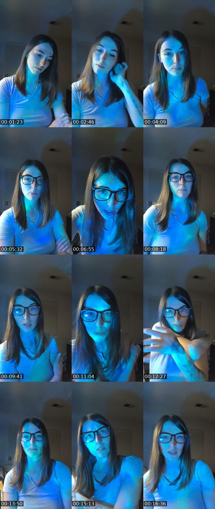 Contact-sheet preview of ᵕ̈babylove❤️'s Liveme recording