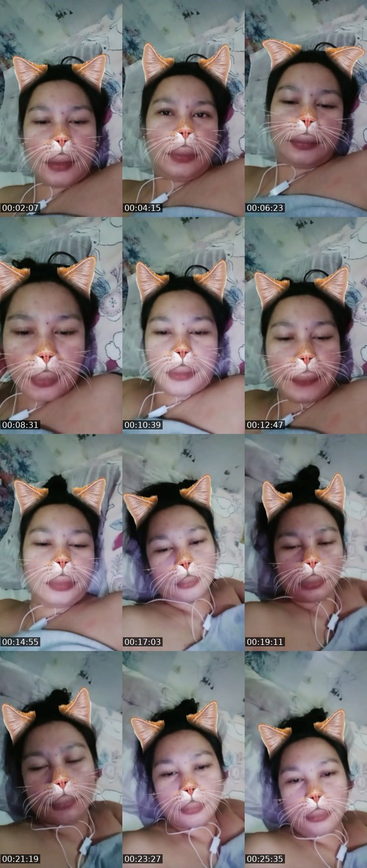 Contact-sheet preview of 🐺Carolina👄👄's Liveme recording