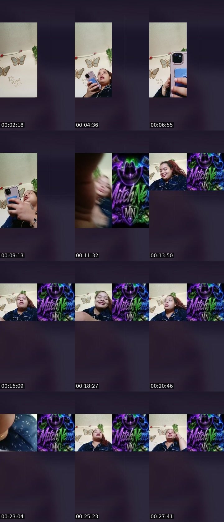 Contact-sheet preview of officiallyashanti🏍️'s Liveme recording