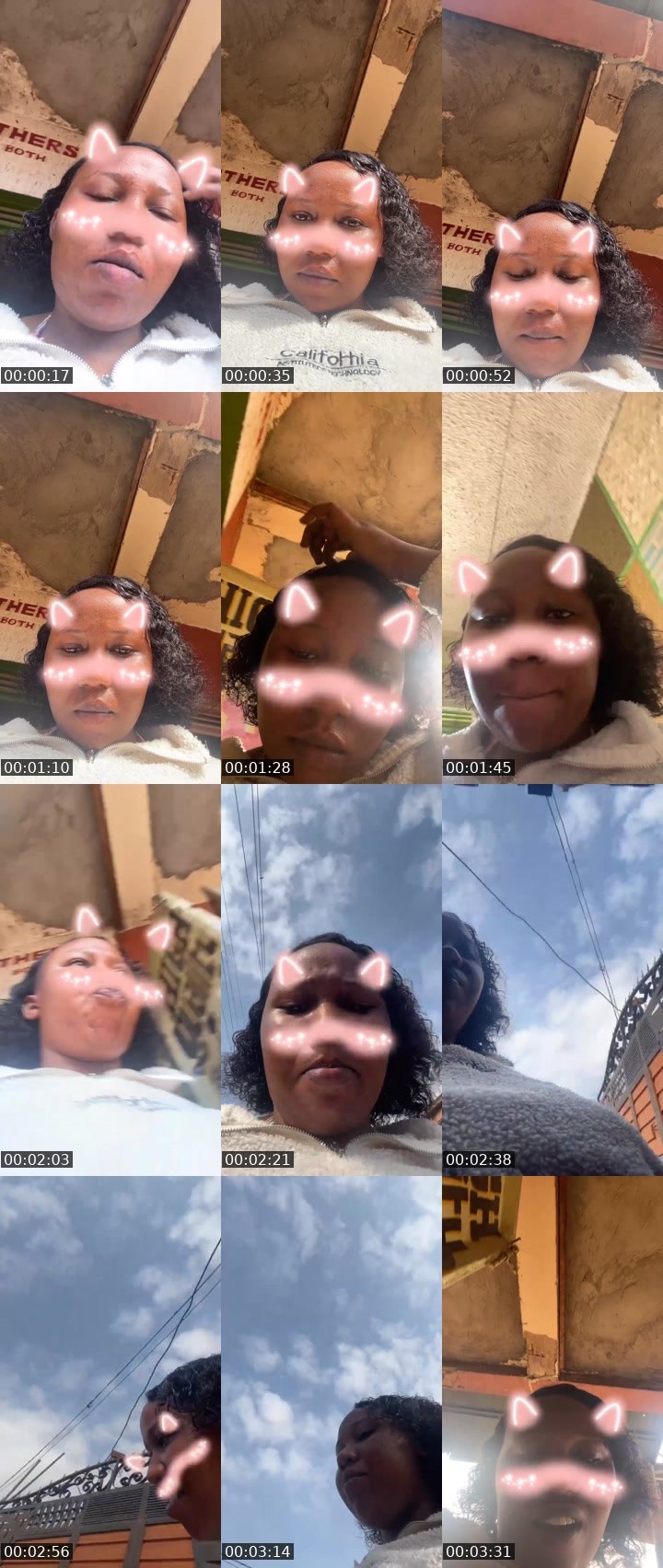 Contact-sheet preview of Riley-360401901's Liveme recording